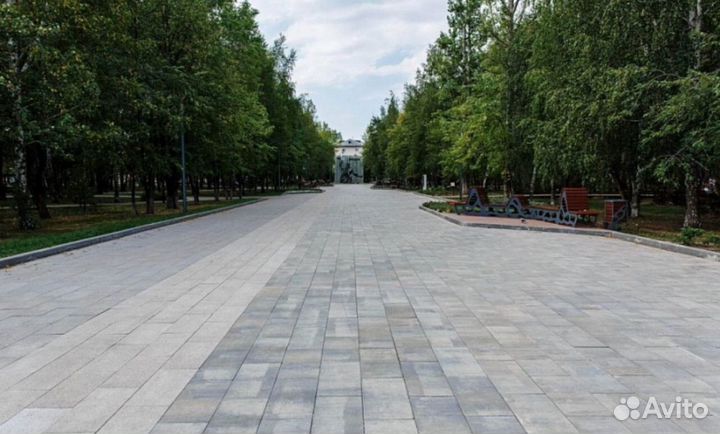 Плитка тротуарная Прямоугольник (Ла-Линия)