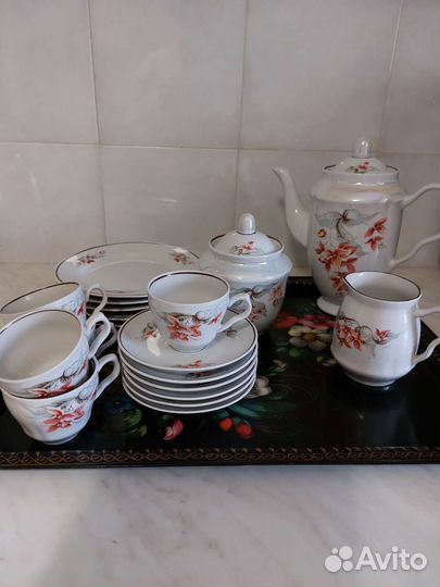 Кофейный сервиз Барановка времен СССР