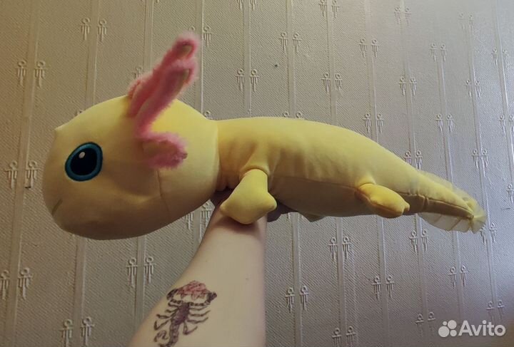 Мягкая игрушка аксолотль