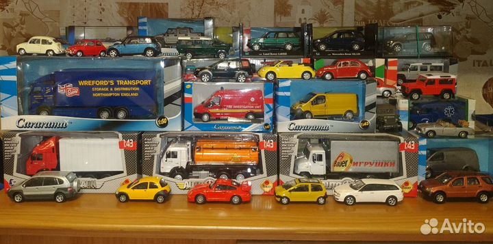 Модели Cararama / Hongwell / Bauer (много)