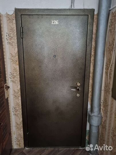 Дверь входная металлическая б/у двойная