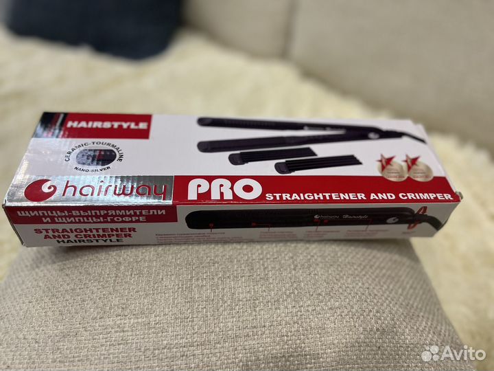 Плойка и щипцы-гофре в одном hairway