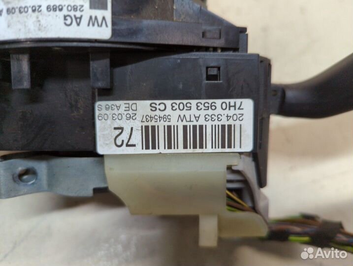 Переключатель поворотов и дворников Seat Ibiza 4, 2009