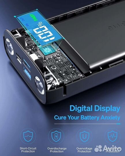 Power bank Onlynew 27000 мАч PD 20 Вт. Новинка