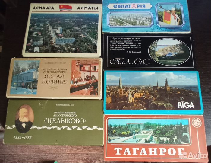 Наборы открыток СССР