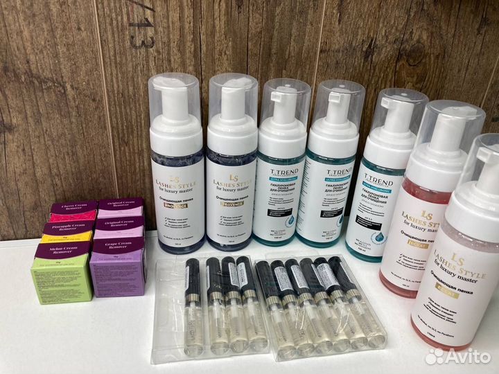 Ресницы, составы, инструменты Le Maitre