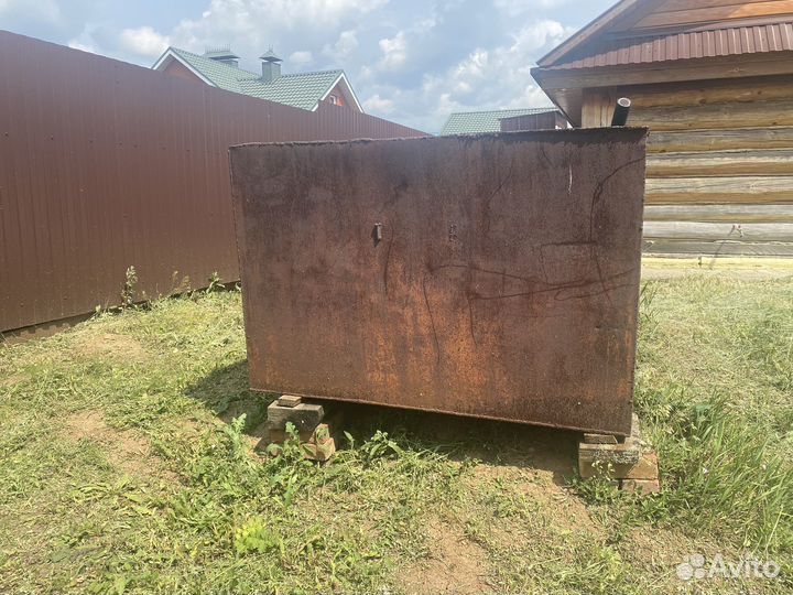 Бак для воды металлический