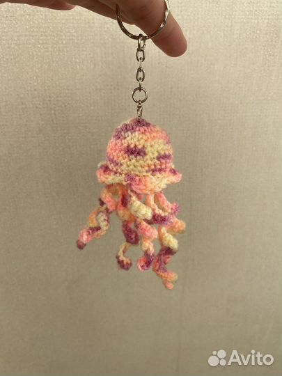 Игрушка, мягкая игрушка, брелок вязаный