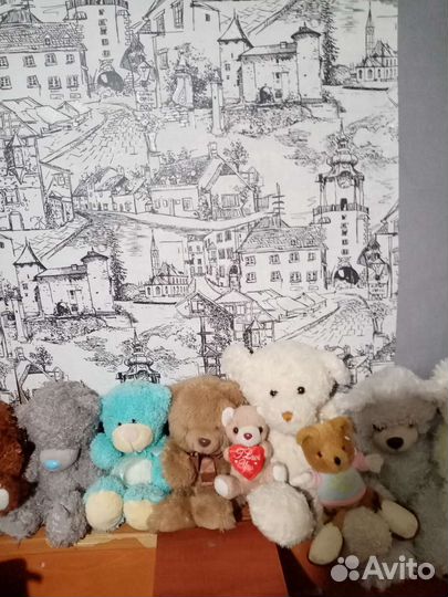 Мягкие игрушки мешком