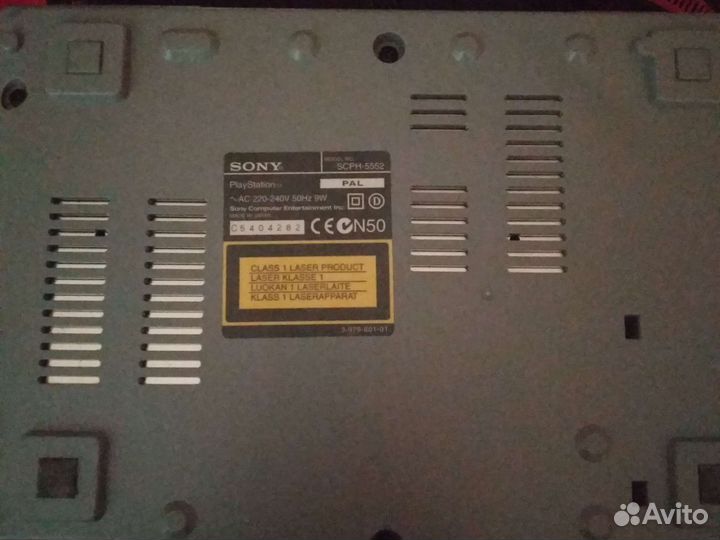 Игровая консоль PS1 + 9 игр