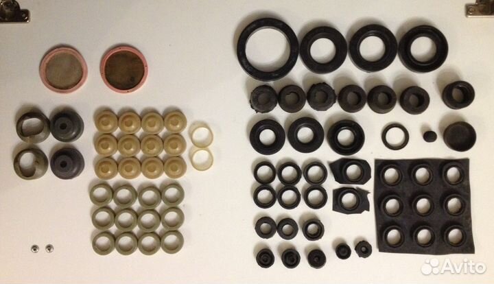 Ремни, вкладыши, прокладки, рти новые