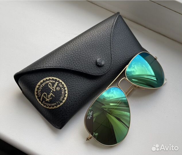 Очки Ray-Ban Aviator Flash Lenses