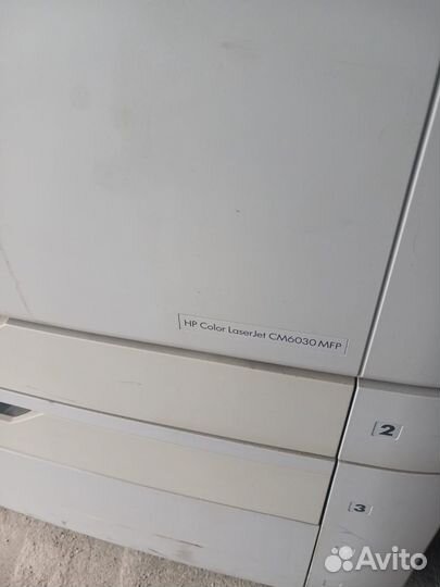 Цветное мфу HP Color LaserJet CM6030