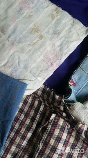 Отрезы натуральных тканей