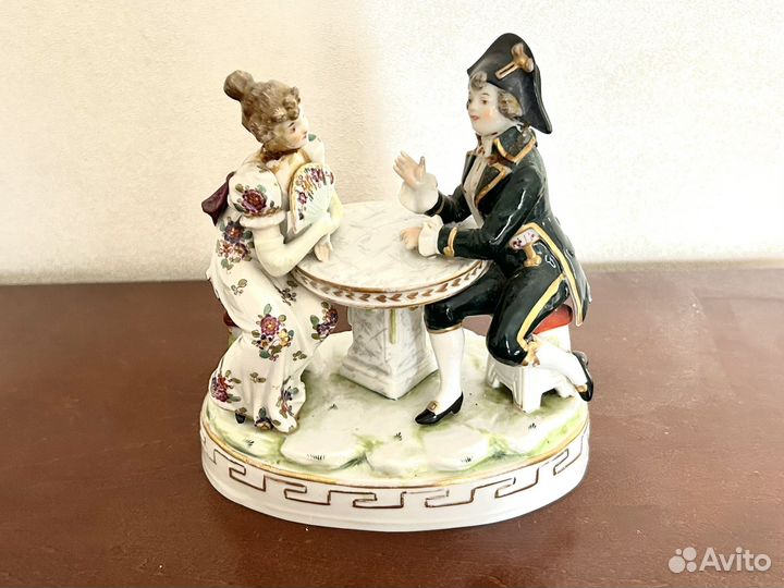 Статуэтка Германия дама и кавалер 1950-е