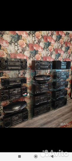 Стеклянная стойка Hi-Fi