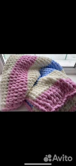 Плед ручной работы