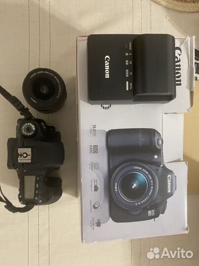 Фотоаппарат canon eos 60d и EF-S 18-55 IS Kit