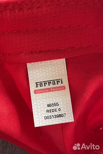 Кепка Ferrari