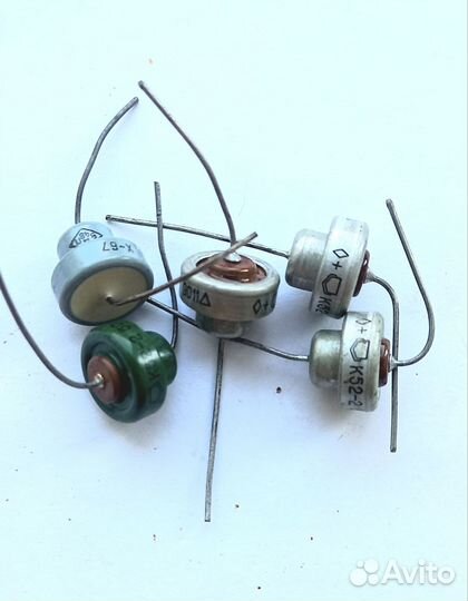 Конденсаторы СССР. 5шт