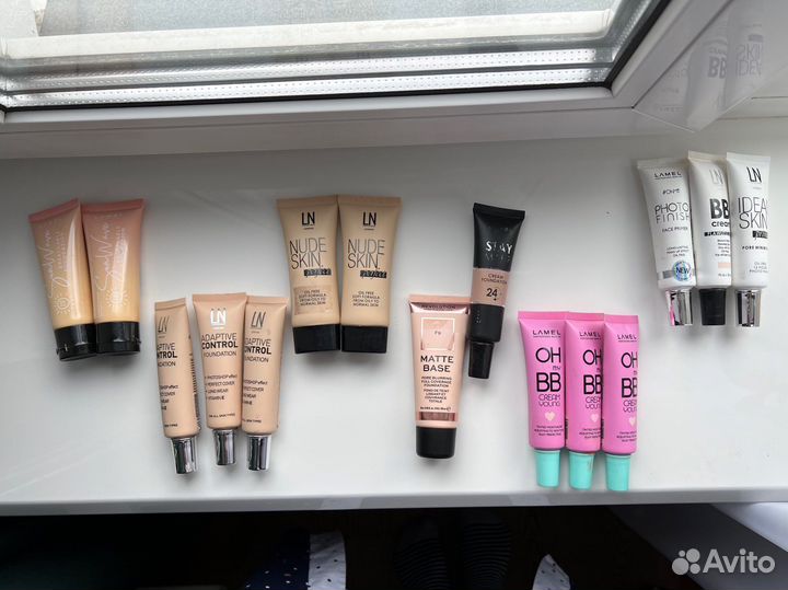 Крем тональный NYX lamel maybelline LN