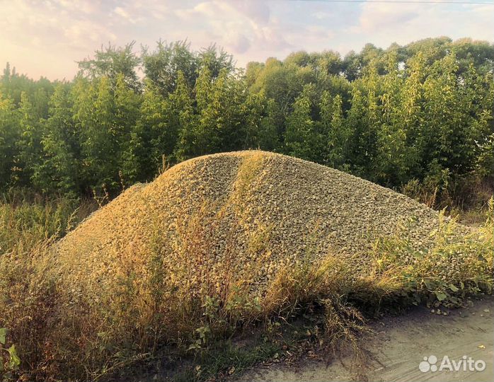 Щебень известняковый доставка