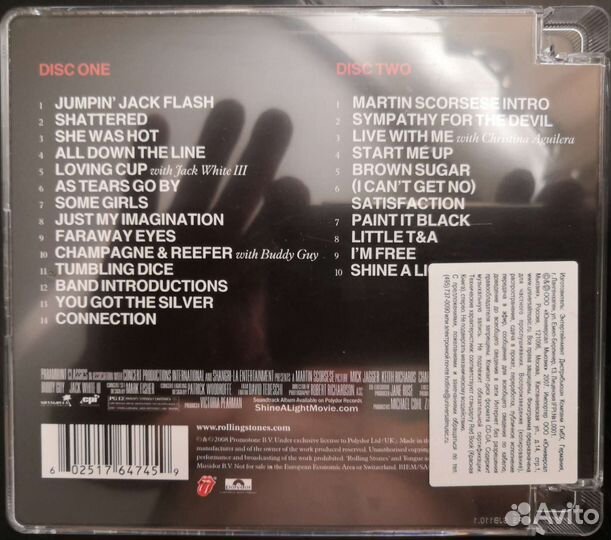 Фирменные CD Rolling Stones, Mick Jagger (EU,USA)