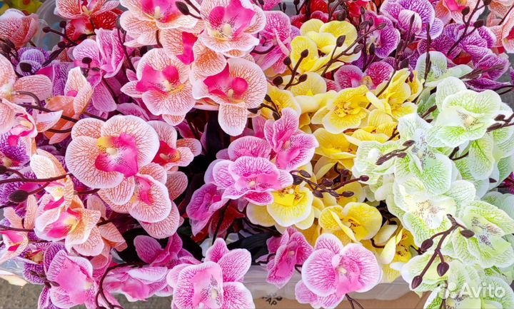 Цветы искусственные орхидеи