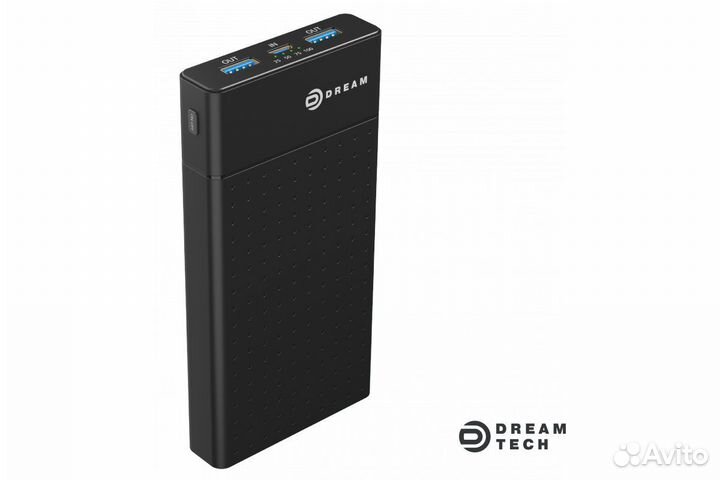 Портативный аккумулятор 10000mAh Dream T21 черный