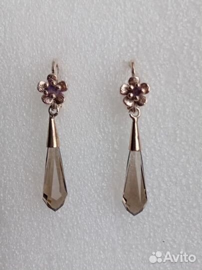 Серьги 875 проба СССР