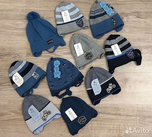 Шапка демисезонная детская