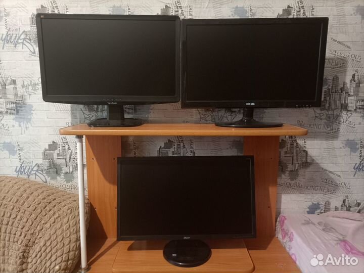 Мониторы 23, 24 дюйма.Viewsonic, DNS, Acer