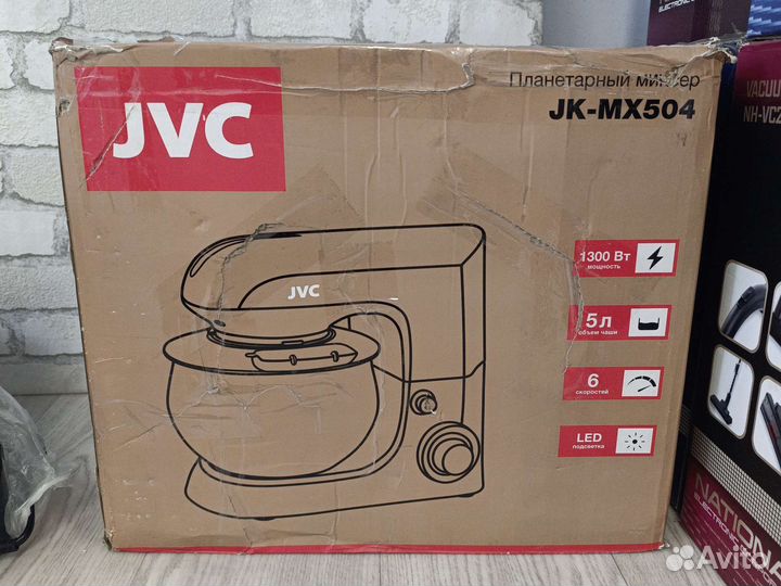 Новый планетарный миксер 5л.JVC JK-MX504