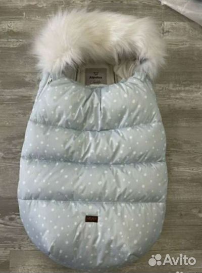 Зимний конверт кокон (на выписку)