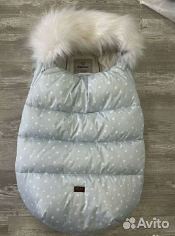 Зимний конверт кокон (на выписку)