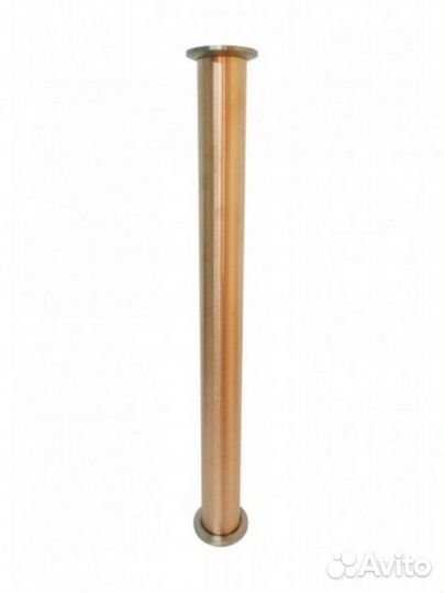 Царга медная под кламп 2 дюйма. длина 30 см