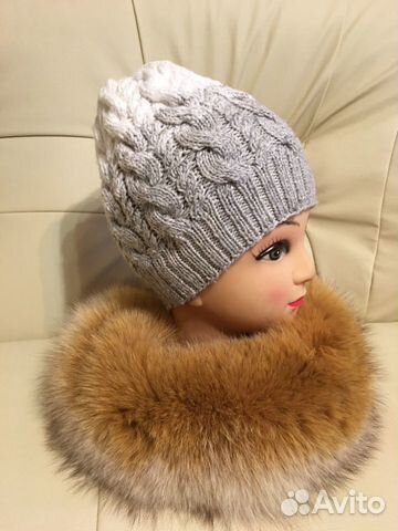 Шапка вязаная