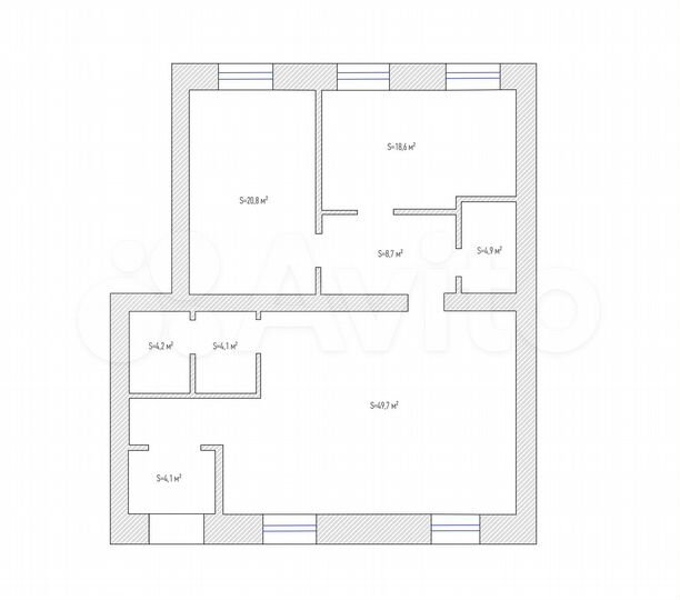 Свободного назначения, 113.8 м²