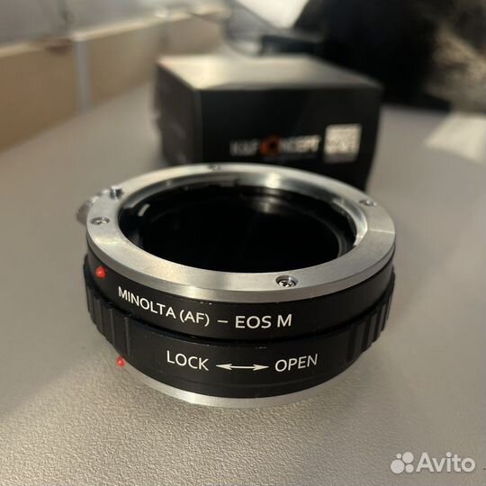 Переходник Sony A - Canon EOS M