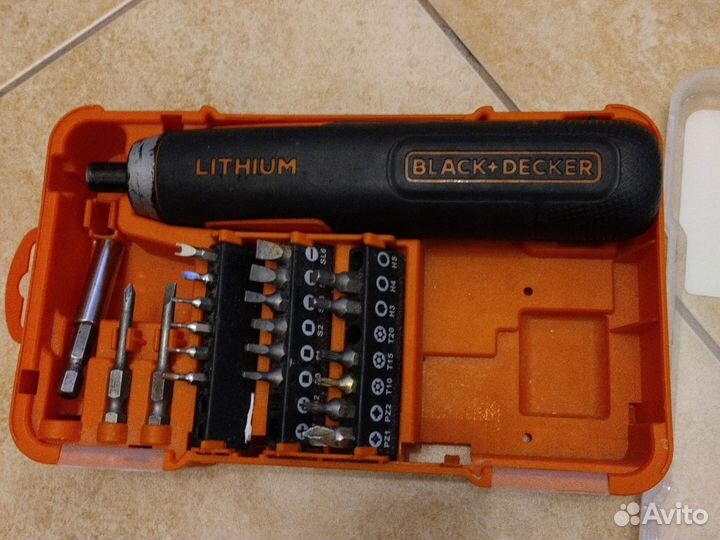 Электро отвёртка black&decker