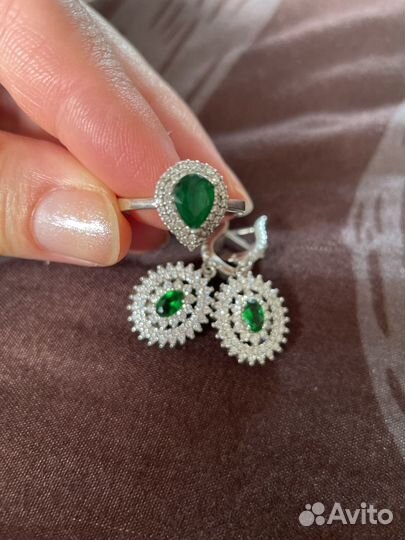 Серебряный комплект