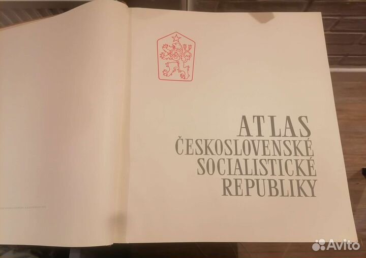 Atlas Ceskoslovenské Socialistické Republiky 1966