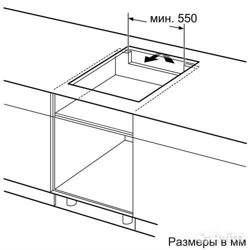 Электрическая варочная панель Bosch PUE 63RBB5E Но