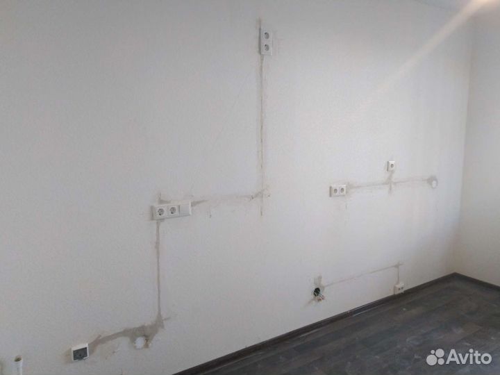 Штробление.Перенос розеток