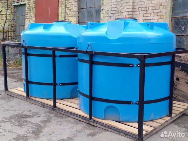 Емкость пластиковая воду кас жку