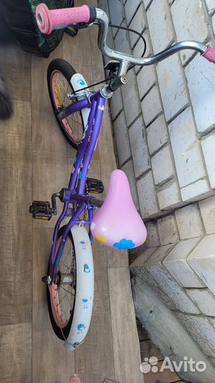 Детский велосипед для девочки 5 6 7 лет