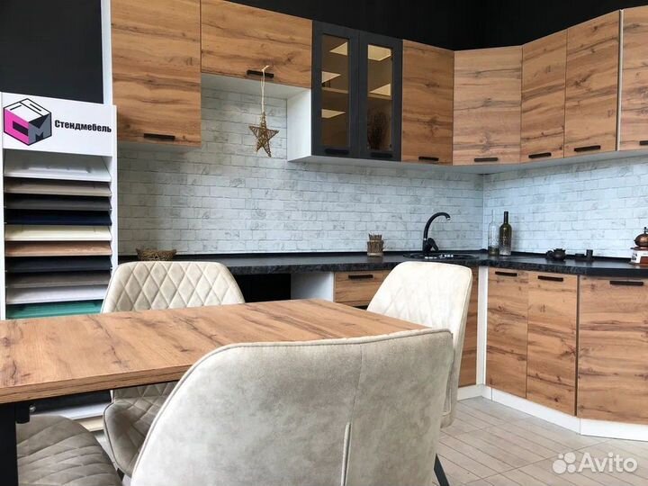 Кухонный гарнитур Дакота № 22 (цена за всю кухню)