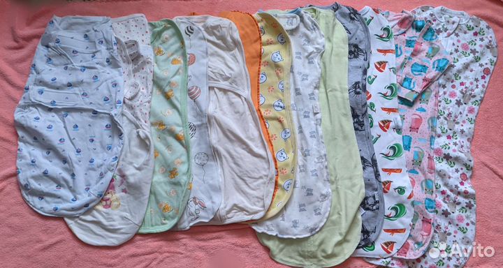 Пеленка кокон на молнии, липучках