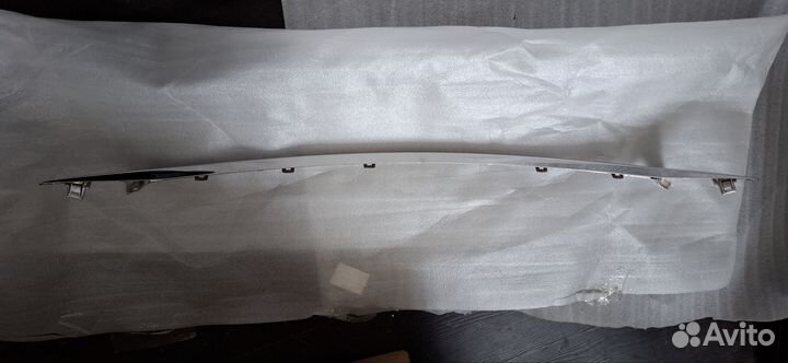 Накладка решетки радиатора хром Toyota Camry xv50