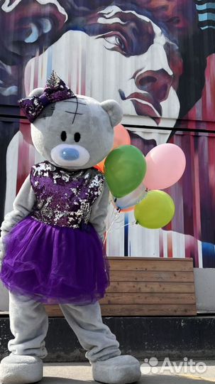 Мишка тедди на праздник